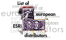 The list of european Esri distributor