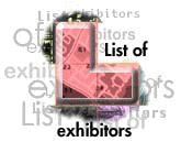 List of exhibitors