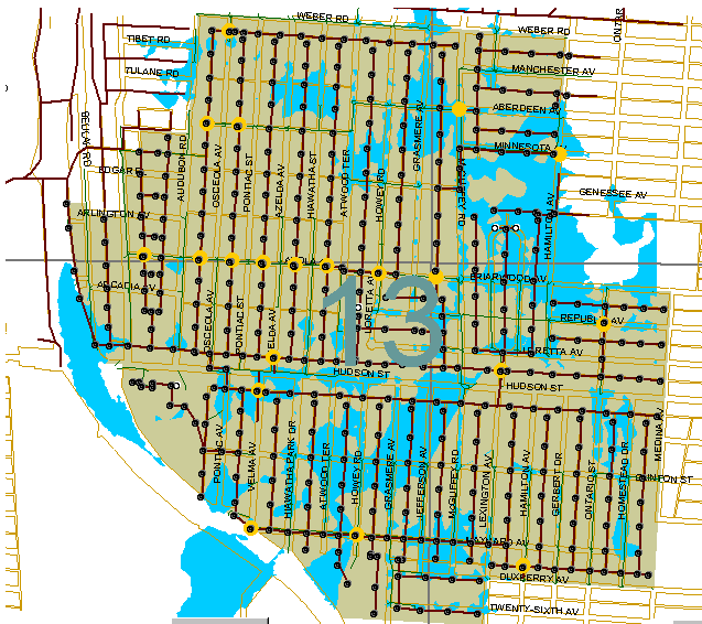 Figure 22: Stormwater Flooding Area Map