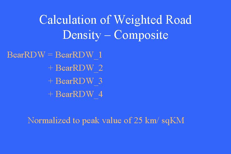 Composite calculation
