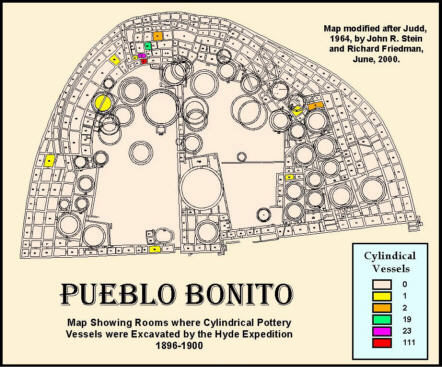 Pueblo Bonito - Rooms with Cylindrical Vessels