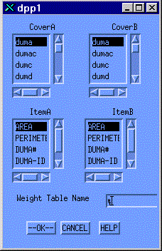 The ArcQC menu that initiates building a weight table