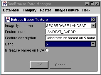 GeoBrowse Data Manager
