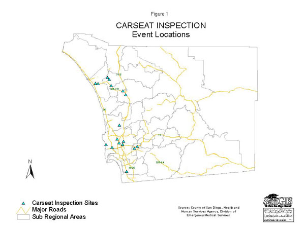 Carseat Inspection - Event Locations