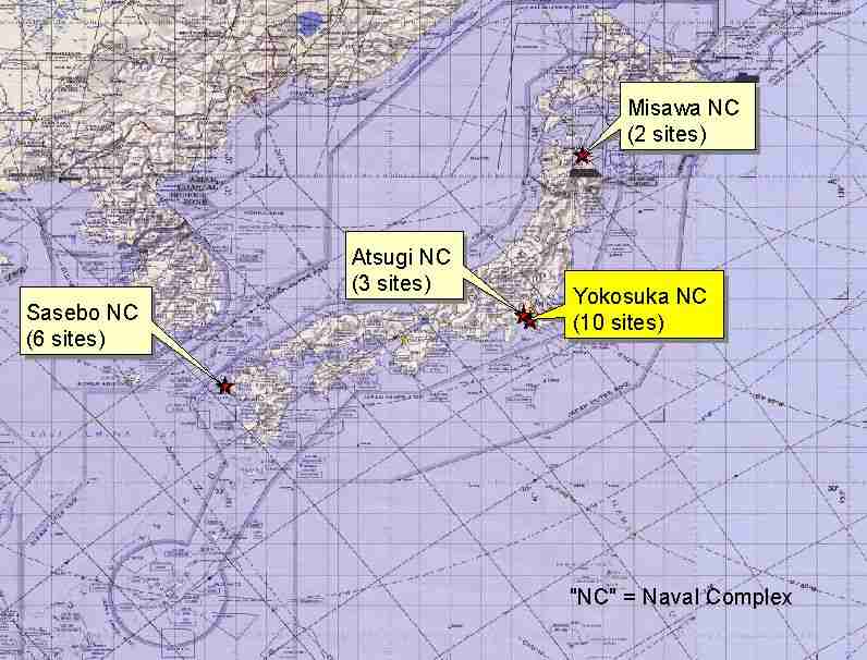 The U.S. Navy Japan Region