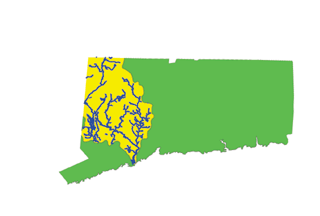 Study Area for the State of Connecticut - Housatonic River Basin
