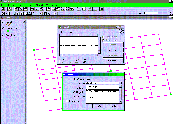 The opening the Properties Dialog
