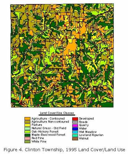 Figure 4. Clinton Township, 1995 Land Cover/Land Use