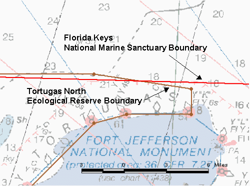 Figure 3. Tortugas North Ecological Reserve.