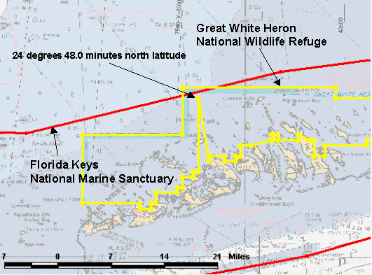 Figure 6.  Great White Heron National Wildlife Refuge.