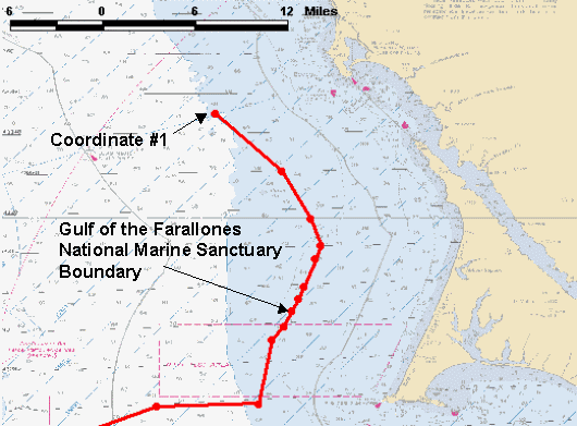 Figure 7. Gulf of the Farallones National Marine Sanctuary.