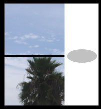 Split View As Seen Through Clinometer