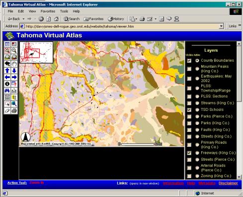 Tahoma Virtual Atlas