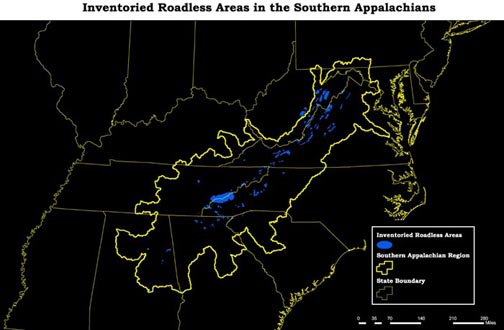 Inventoried Roiadless Areas on Public Lands