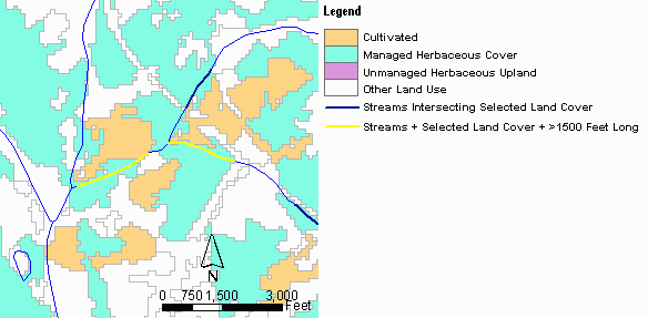 Map: Stream Reselection