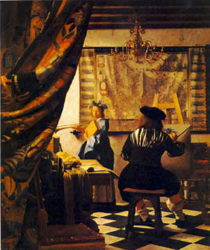 Art of Painting by Jan Vermeer