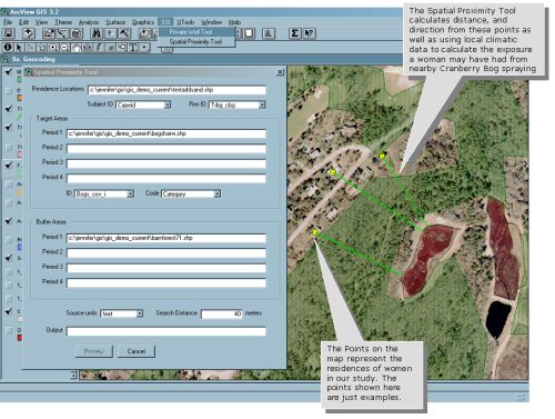 Figure 1: The Spatial Proximity Tool