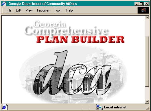 Georgia Comprehensive Plan Builder