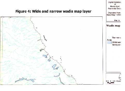 WIDE AND NARROW WADIS MAP
