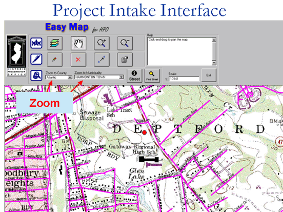 Figure 13: Log-In Mapping Interface