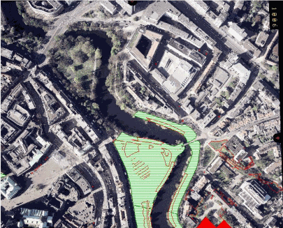 Data capture, based on aerial photograph