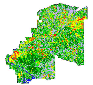 1983/86 Land Cover Classification Derived From NALC Imagery