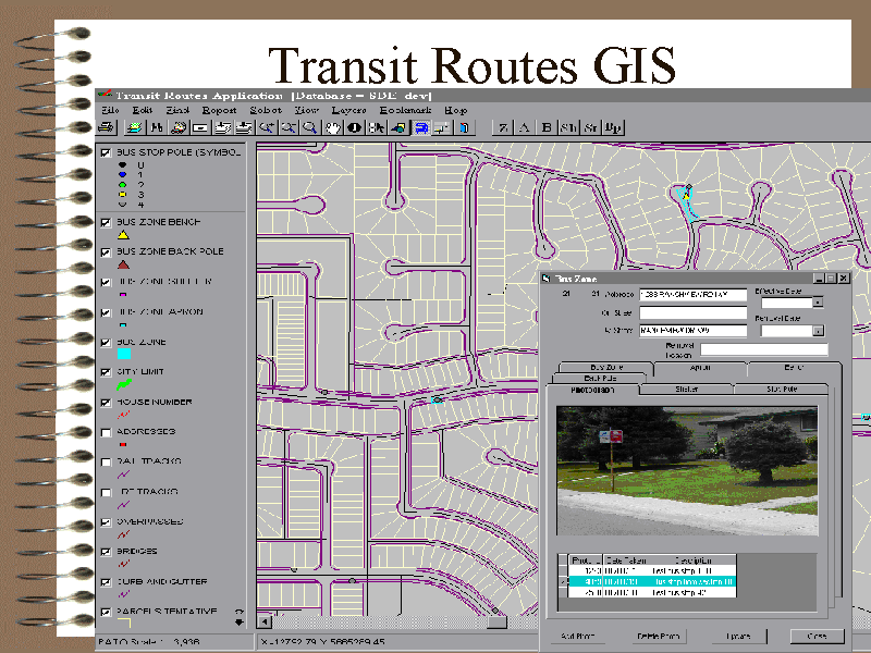 Transit Routes GIS