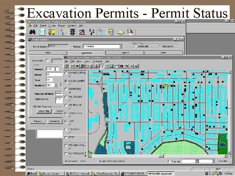 Excavation Permits - Permit Status