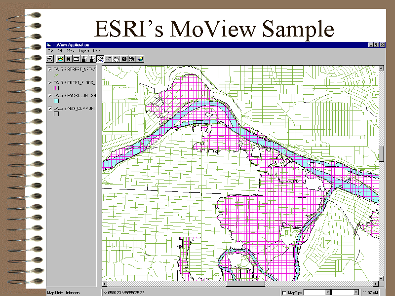Esri's MoVIEW Sample