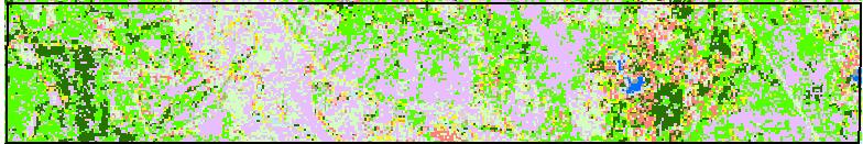 Land cover in study area (South)