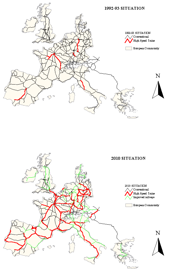 TRANSPORT IN EUROPE: A Study of Train Accesibility Using GIS