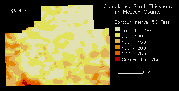 Cumulative Sand and Gravel Thickness
