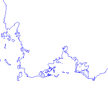 Detail from part of Hellenic Coastline