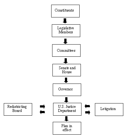 redistricting flow chart process