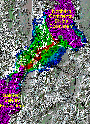 SSE-NCDE grizzly corridor