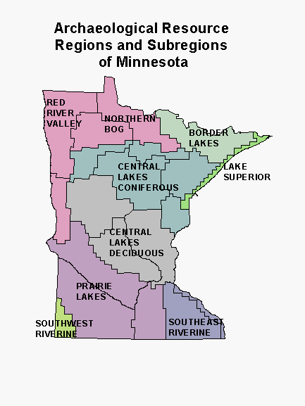  Archaeological Resource Regions 