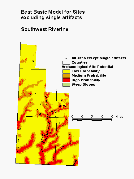 Best Basic Model, Southwest Riverine Region