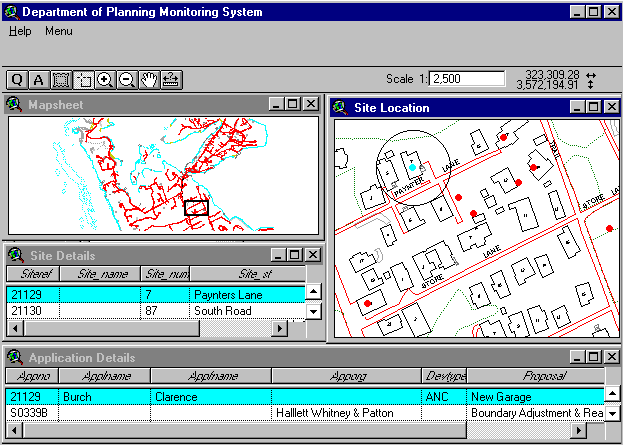 Prototype Monitoring Screen