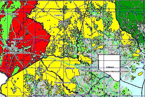 Image 8, Detail, Maryland Farmland with Significant Agricultural Features (Based on non-Soil Productivity)