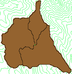 Polygon Layer Used for Basins
