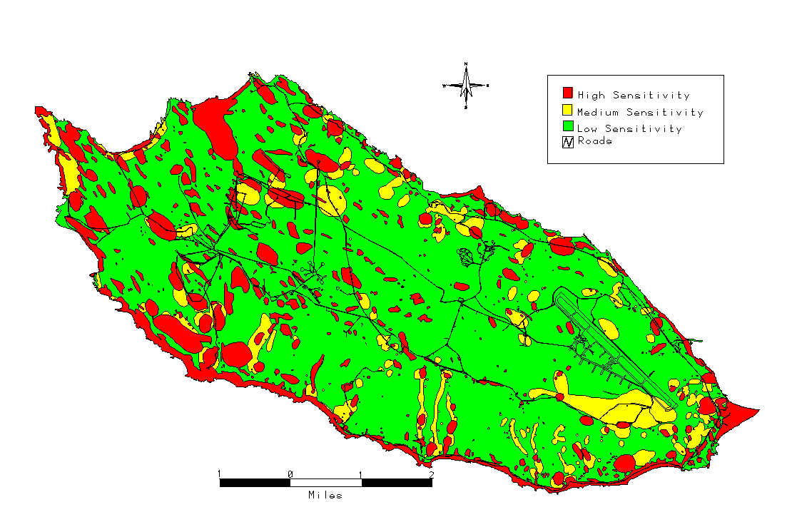 Figure 2.  Sub-surface Construction Sensitivity