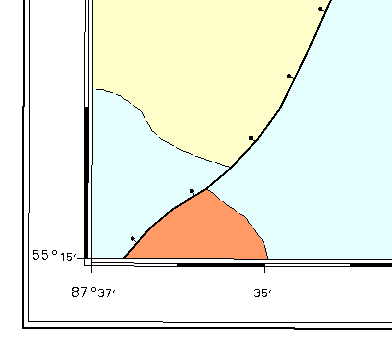 Sample image of map border