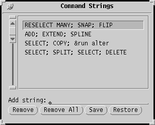 Custom Strings Menu