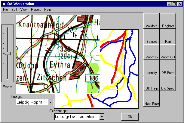 QA Workstation User Interface
