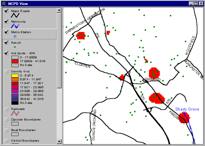 Hot Spot Map