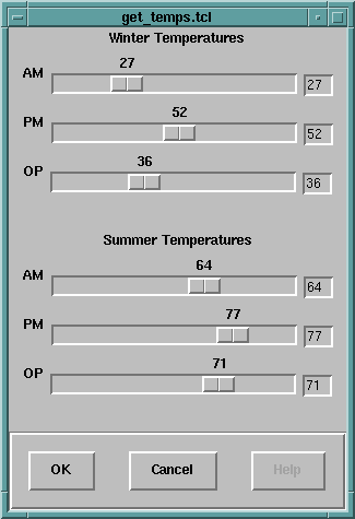 Figure 3 - Pollutant selection dialog