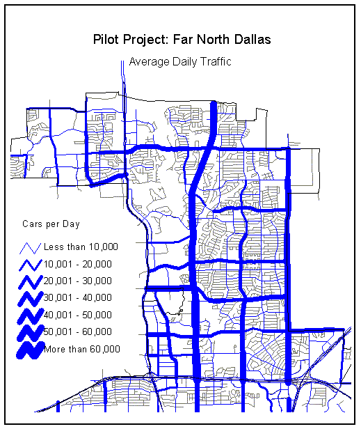 Average Daily Traffic Map