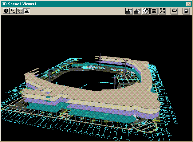 Figure 12: 3D View of Elevated Decks