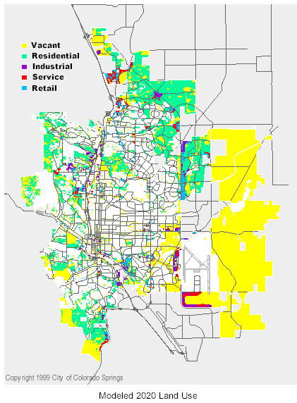 Modeled 2020 Land Use