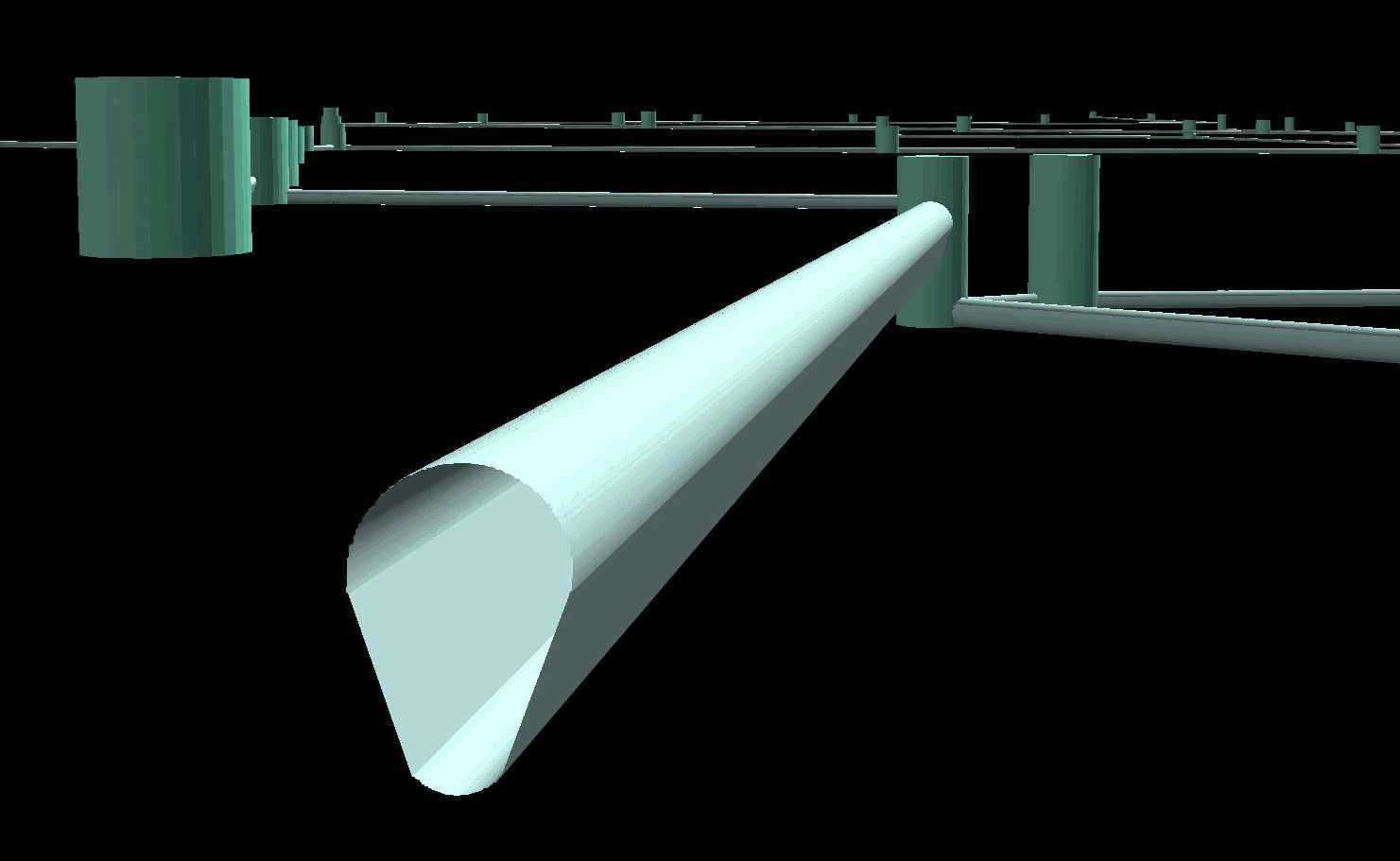 Checking the system by using a 3D-view
